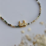 Bracelet tchikita pierres d'Agathe et signe jul